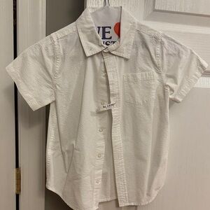 Janie and Jack White Button Down Shirt